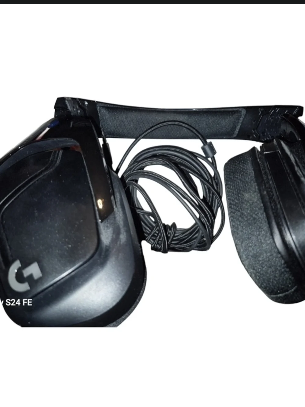 Logitech Black Wired Over-Ear Gaming Headset with Cable